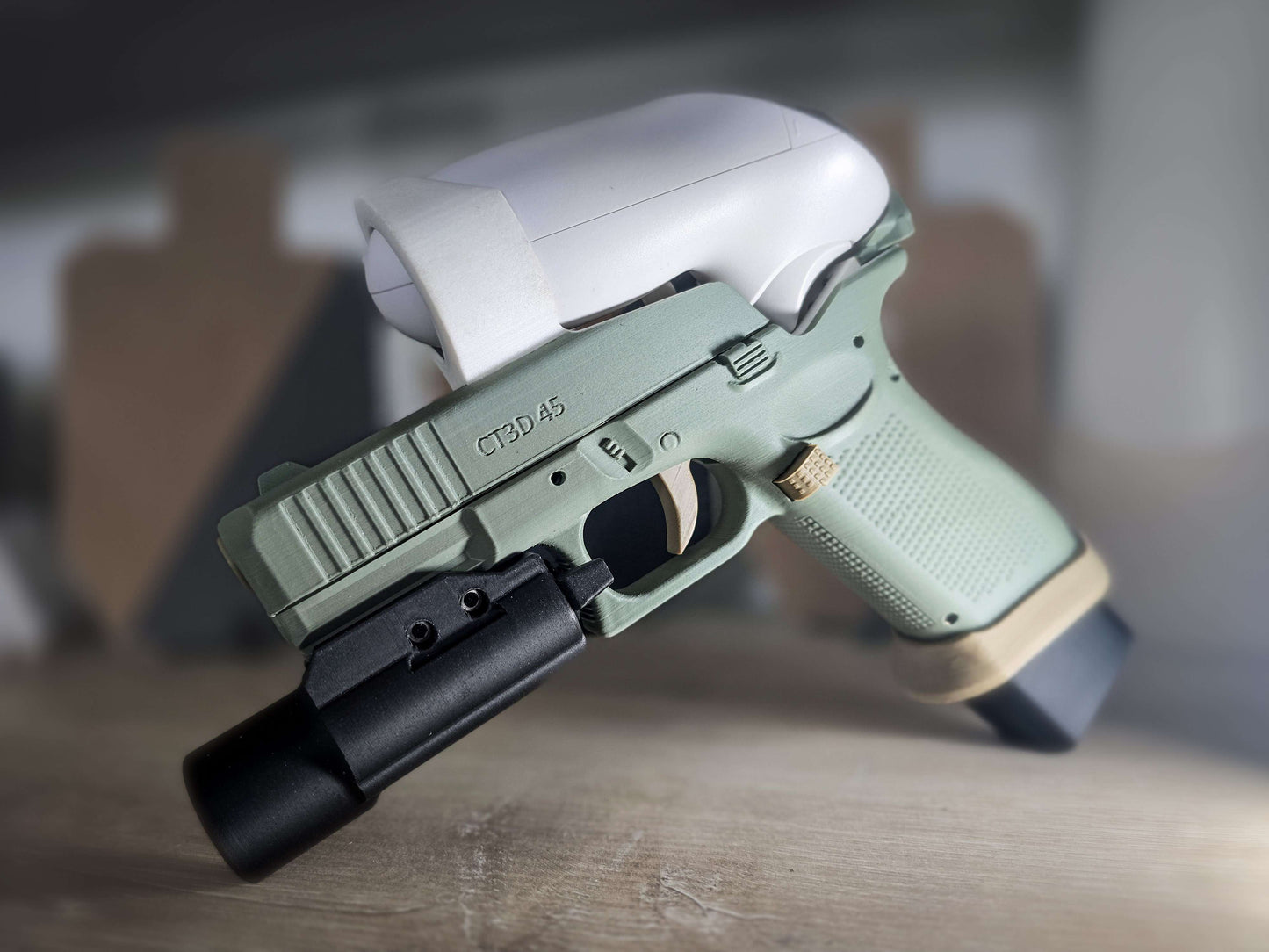 GK-Series VR Handset Full-Size, Compact, and Long-Slide Training Controller